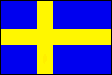 スウェ－デンの国旗
