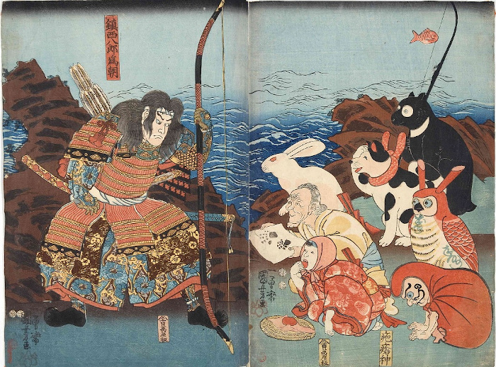 Chinzei Hachirō Tametomo and the Smallpox Deity