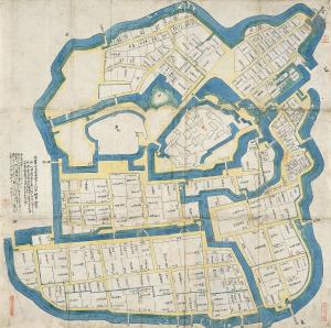 Edo Keicho Map (Keichō Edo Ezu)