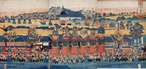 Illustration of the Sanno Festival (Sanno Gosairei-zu)