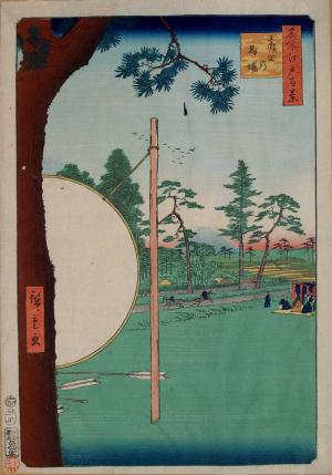 One Hundred Famous Views of Edo: Takada-no-baba Riding Ground